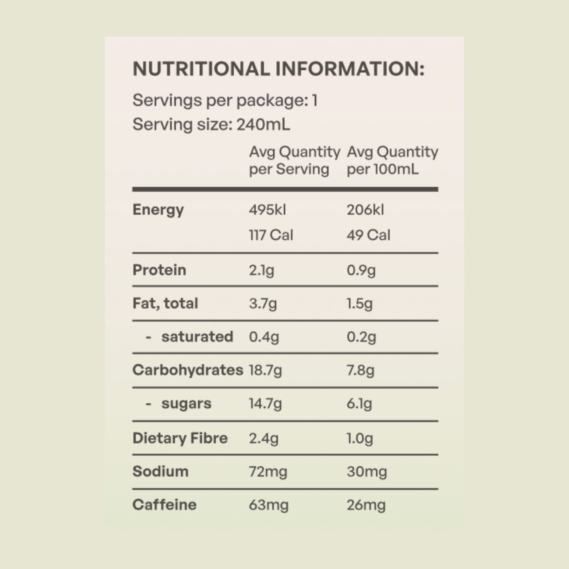 Iced Oat Matcha Latte