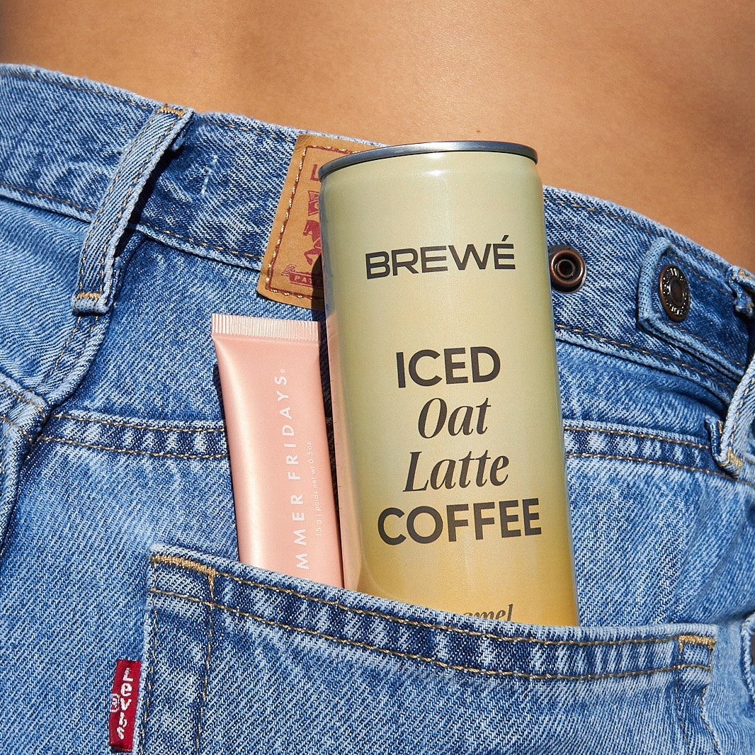 Iced Oat Caramel Latte