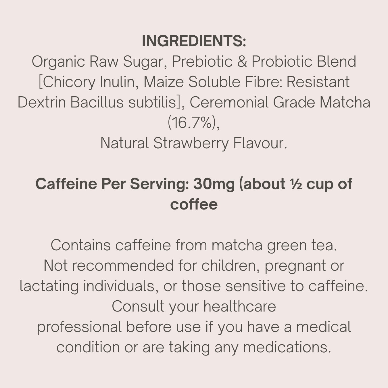 Strawberry Matcha+ Latte Powder