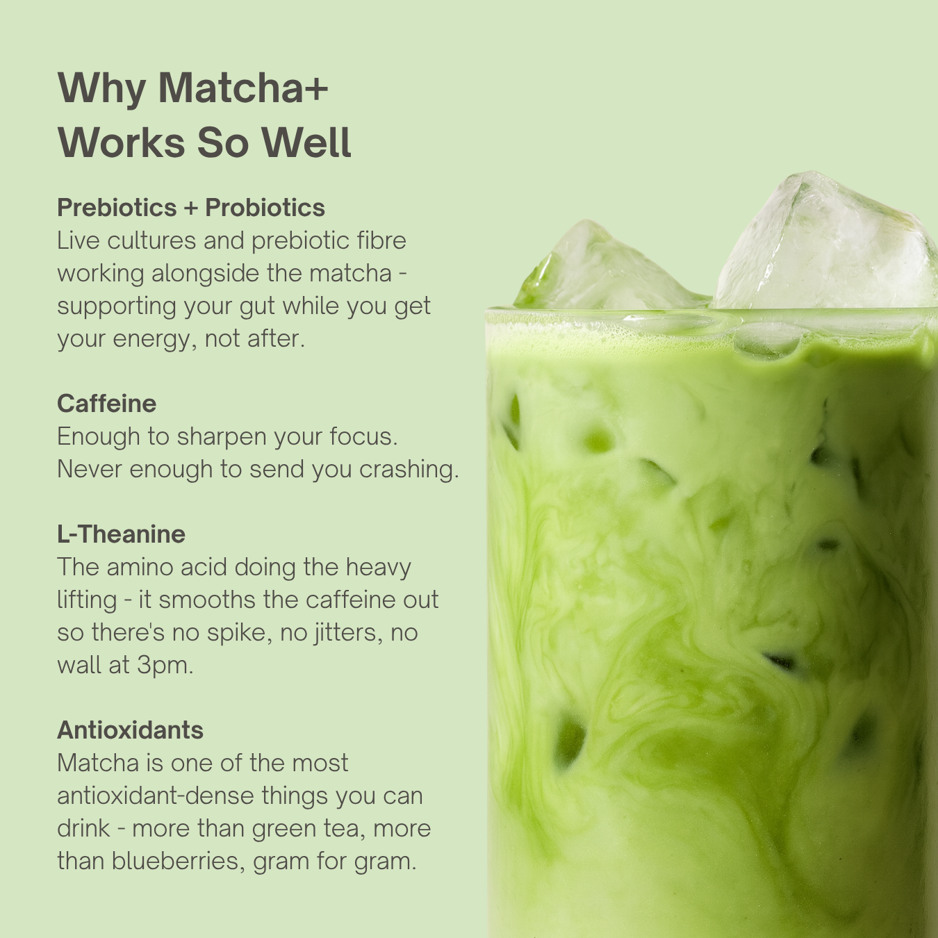 Vanilla Matcha+ Latte Powder